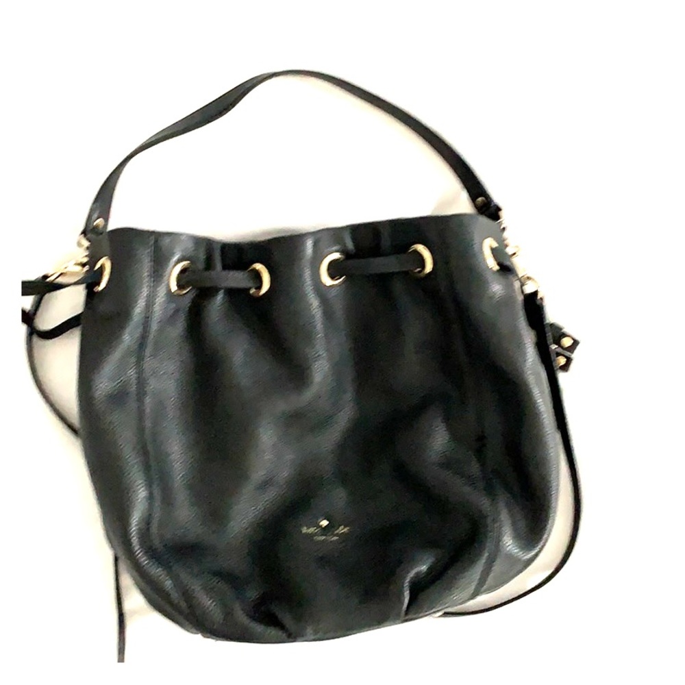 Kate Spade Crossbody double handle bucket bag